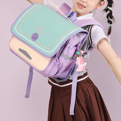 Cute Kids Backpack School Bookbag for Boys Girls Elementary School Bag