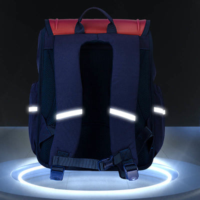 Kids Backpack for Boys Girls Spine Protection Gradient Color School Bags