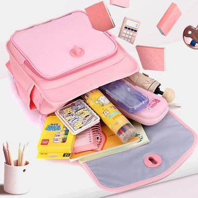 Cute School Backpack Book Bag for Girls Kids Student Elementary School