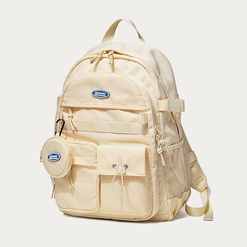 Multi-Pocket Bookbag for Teen Girls Boys Backpack for Middle School College
