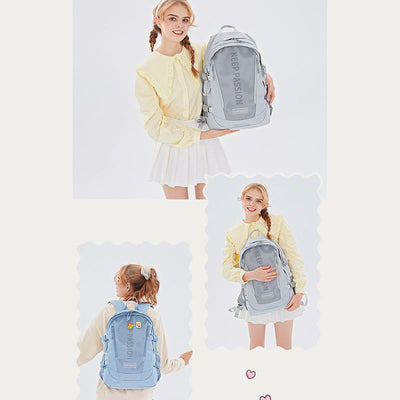 Large Capacity High School Bookbag Backpack Outdoor Travel Daypack