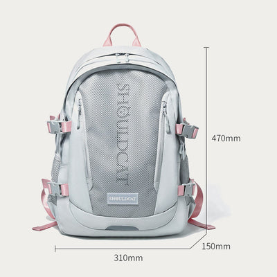 Large Capacity High School Bookbag Backpack Outdoor Travel Daypack