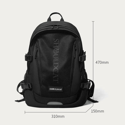 Large Capacity High School Bookbag Backpack Outdoor Travel Daypack