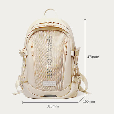 Large Capacity High School Bookbag Backpack Outdoor Travel Daypack
