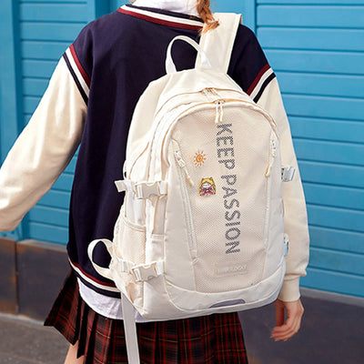 Large Capacity High School Bookbag Backpack Outdoor Travel Daypack