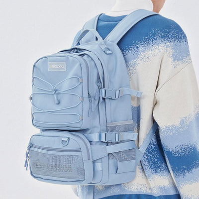 KEEP PASSION School Backpack for Teen College with Detachable Waist Pack