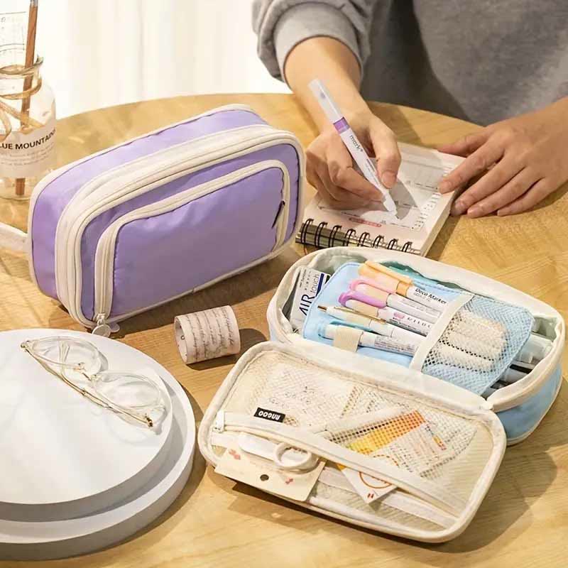 Kawaii Stationery Storage Pouch Pencil Case with Hanging Strap