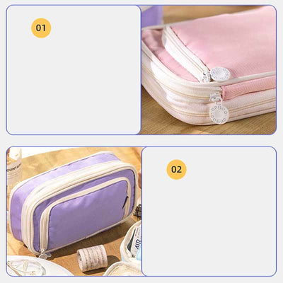 Kawaii Stationery Storage Pouch Pencil Case with Hanging Strap