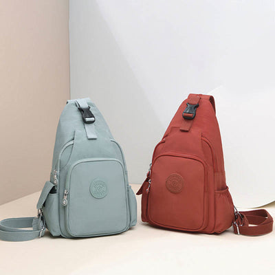 Women's Convertible Sling Backpack Lightweight Waterproof Shoulder Chest Daypack