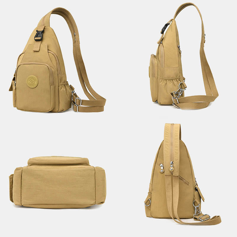 Women's Convertible Sling Backpack Lightweight Waterproof Shoulder Chest Daypack
