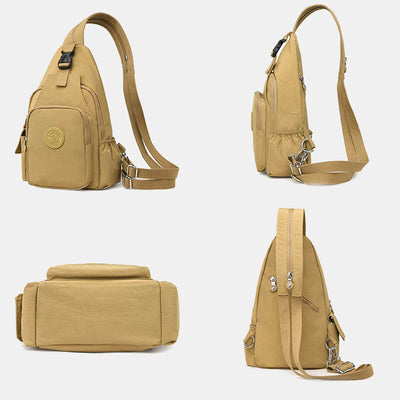 Women's Convertible Sling Backpack Lightweight Waterproof Shoulder Chest Daypack