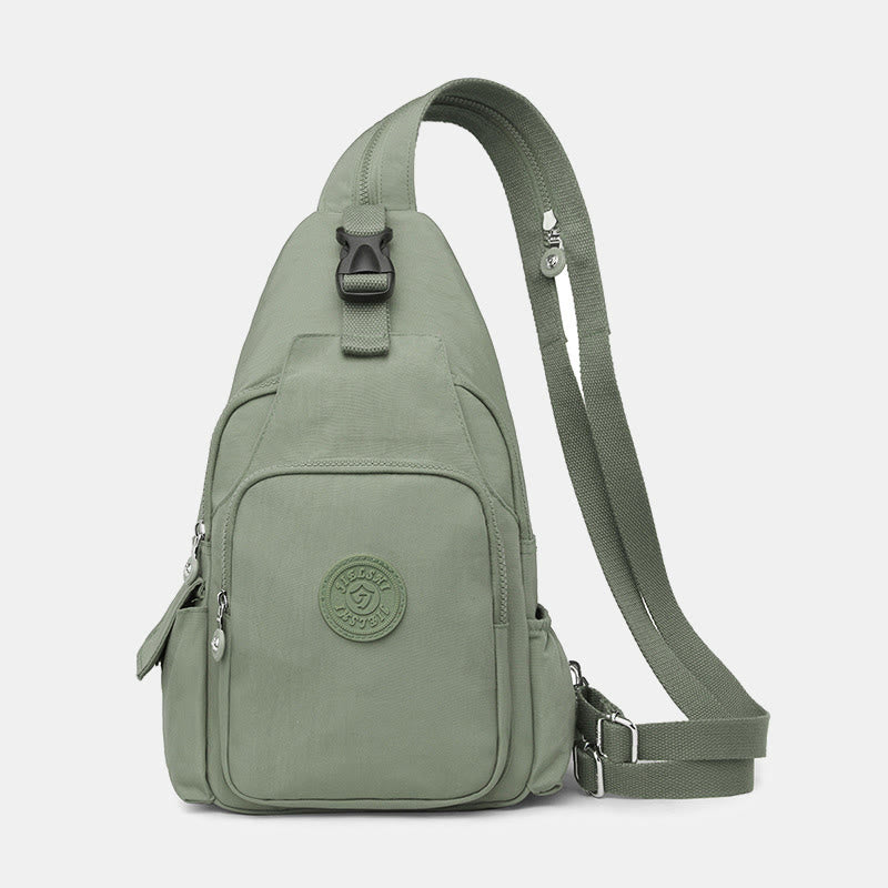 Women's Convertible Sling Backpack Lightweight Waterproof Shoulder Chest Daypack