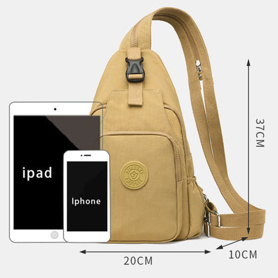 Women's Convertible Sling Backpack Lightweight Waterproof Shoulder Chest Daypack
