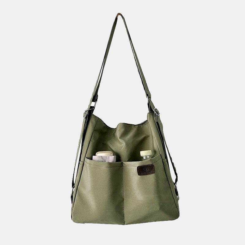 Lightweight Nylon Tote Convertible Backpack Purse Hobo Bag for Women - image 11