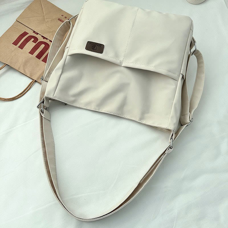 Lightweight Nylon Tote Convertible Backpack Purse Hobo Bag for Women - image 8