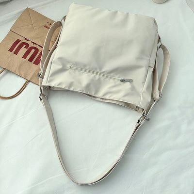 Lightweight Nylon Tote Convertible Backpack Purse Hobo Bag for Women - image 9