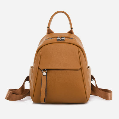Soft Vegan Leather Backpack Small Fashion Backpack Purse for Women