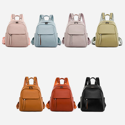 Soft Vegan Leather Backpack Small Fashion Backpack Purse for Women