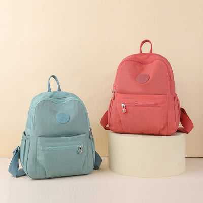 Lightweight Small Backpack Multi-Pocket Mini Travel Daypack for Women