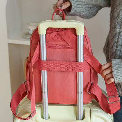 Lightweight Small Backpack Multi-Pocket Mini Travel Daypack for Women
