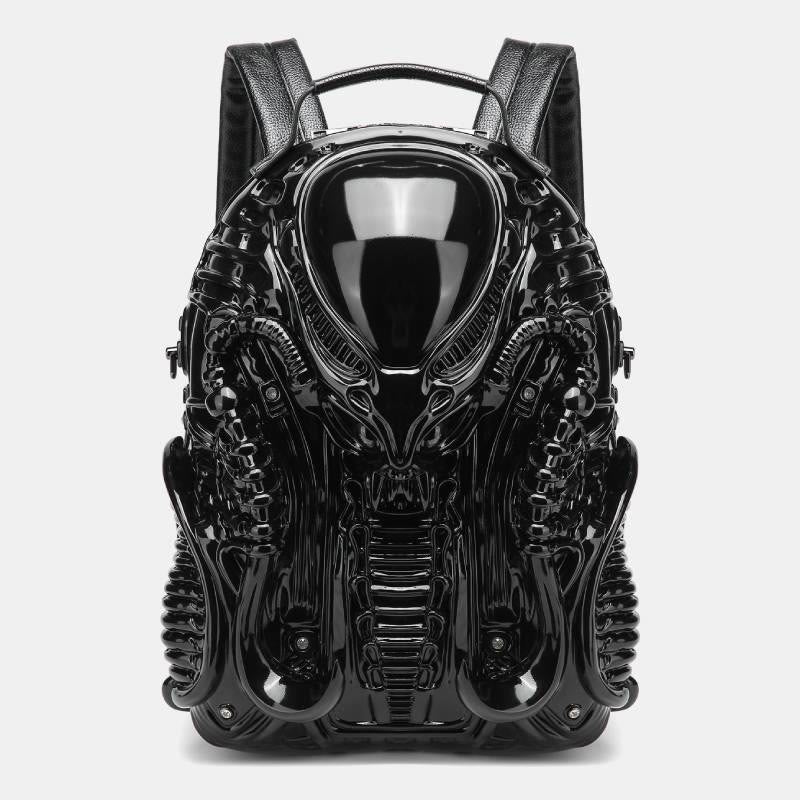 Unique Weird Vegan Leather Backpack Rucksack Novelty Party Purse