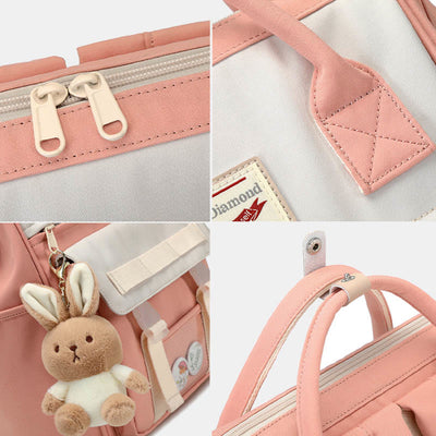 Cute Backpack for Women Teens Bookbag Lightweight Waterproof Laptop Bag