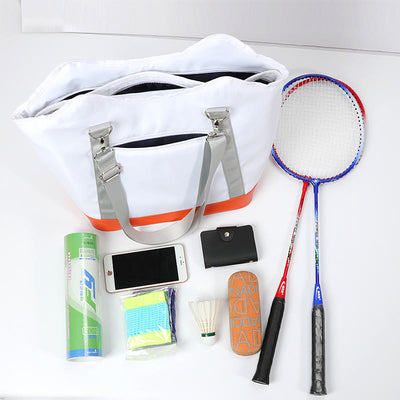 Large Capacity Tennis Pickleball Racket Bag Tote Shoulder Purse