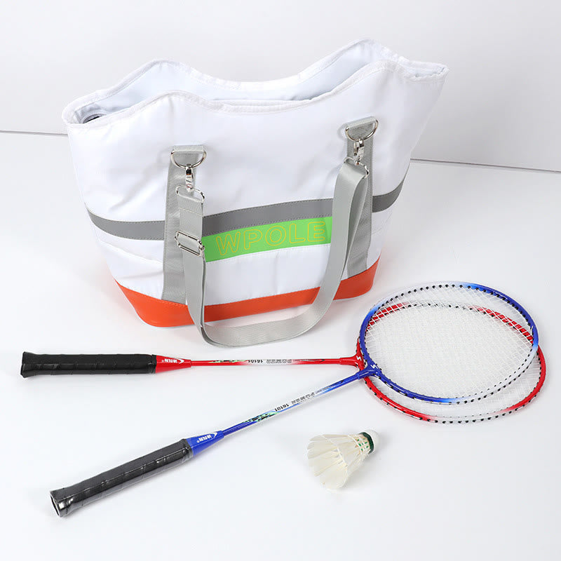Large Capacity Tennis Pickleball Racket Bag Tote Shoulder Purse