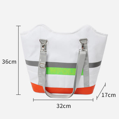 Large Capacity Tennis Pickleball Racket Bag Tote Shoulder Purse