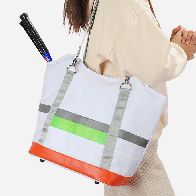 Large Capacity Tennis Pickleball Racket Bag Tote Shoulder Purse