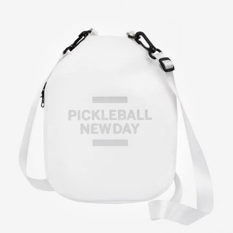 Pickleball Paddle Cove Racket Sleeve Bag with Crossbody Strap