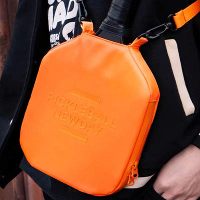 Pickleball Paddle Cove Racket Sleeve Bag with Crossbody Strap