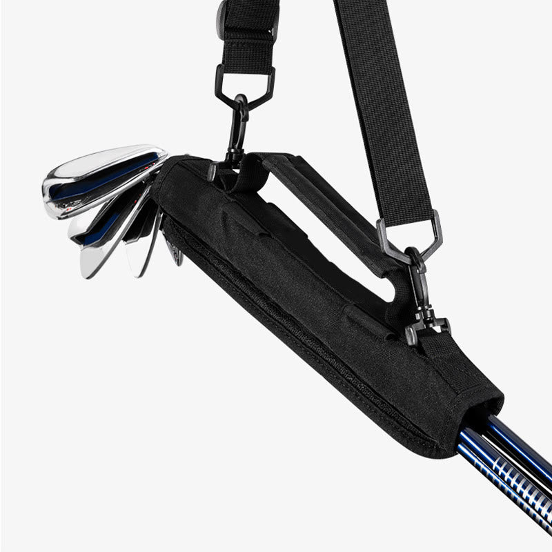 Mini Gold Club Carry Bag Portable Lightweight Golf Club Carrier Sleeve Bag