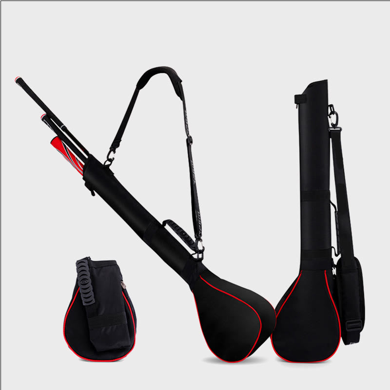 Foldable Adjustable Golf Carry Bag Lightweight Travel Sunday Golf Bag