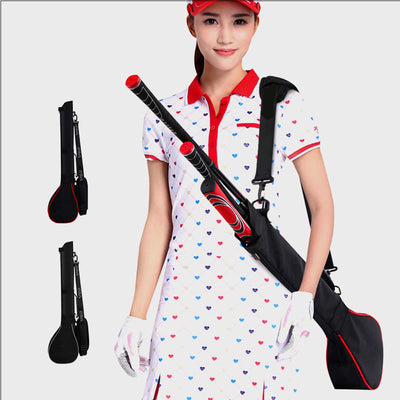 Foldable Adjustable Golf Carry Bag Lightweight Travel Sunday Golf Bag