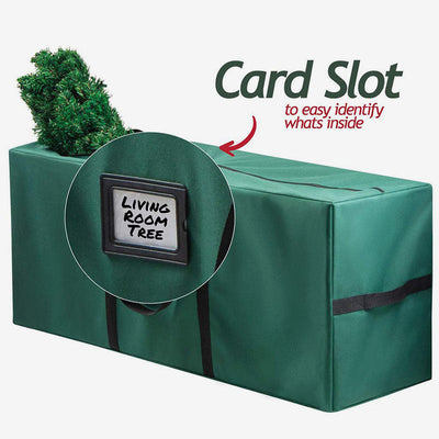 Large 7.5ft 9ft Christmas Tree Storage Bag with Reinforced Handle Dual Zipper