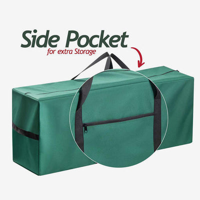 Large 7.5ft 9ft Christmas Tree Storage Bag with Reinforced Handle Dual Zipper