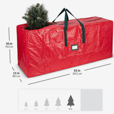 7.5 ft Christmas Tree Storage Bag Heavy Duty Extra Durability