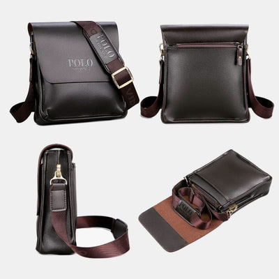Multi-Pocket Large Capacity Classic Messenger Bag