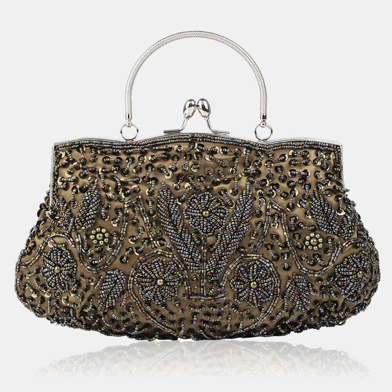 Hand-made Embroidery Vintage Evening Bag