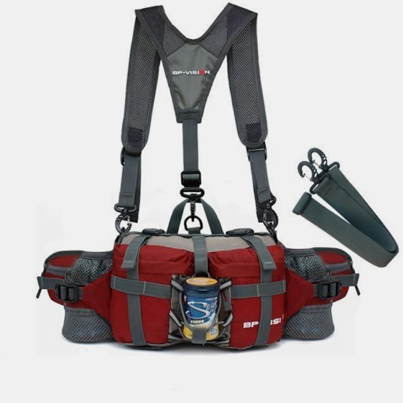 3 In 1 Multifunctional Large Capacity Waterproof Outdoor Travel Waist Bag
