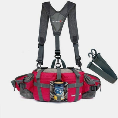 3 In 1 Multifunctional Large Capacity Waterproof Outdoor Travel Waist Bag