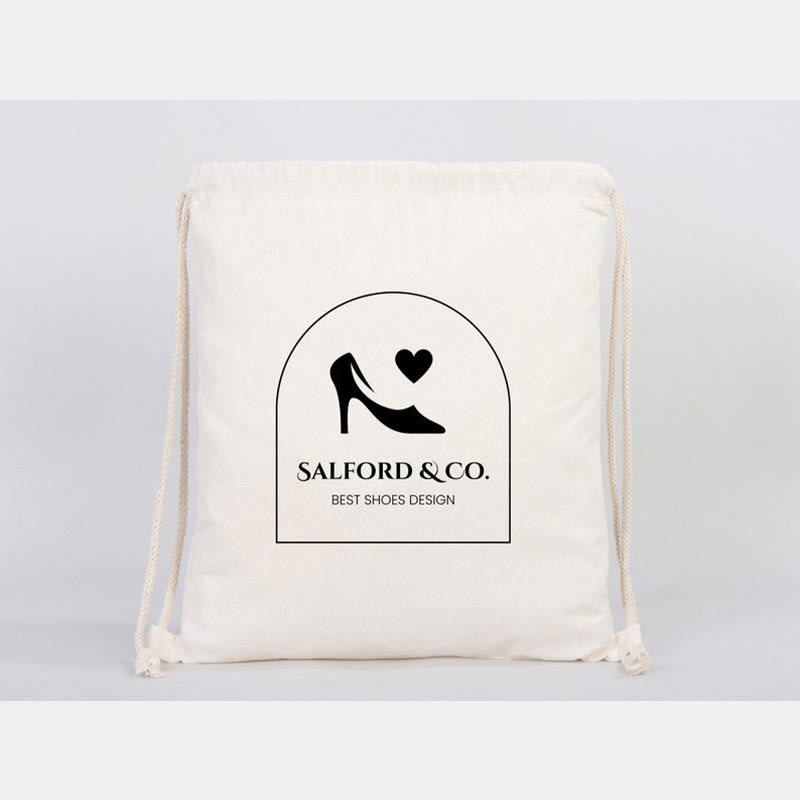Custom Logo Drawstring Backpack 16 Colors Options Bulk Wholesale Canvas Bag