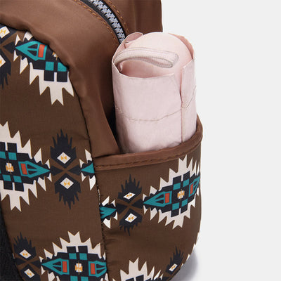 Large Capacity Tote Bag Retro Bohemian Print Crossbody Shoulder Purse