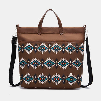 Unique Boho Style Tote Bag Waterproof Top-Handle Satchel Purse