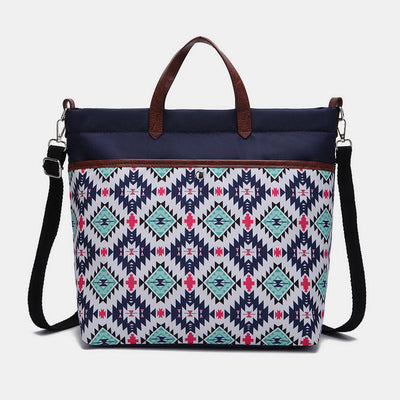 Unique Boho Style Tote Bag Waterproof Top-Handle Satchel Purse