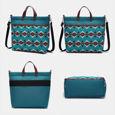 Unique Boho Style Tote Bag Waterproof Top-Handle Satchel Purse