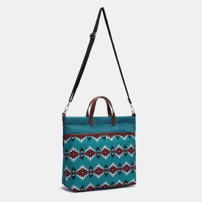 Unique Boho Style Tote Bag Waterproof Top-Handle Satchel Purse