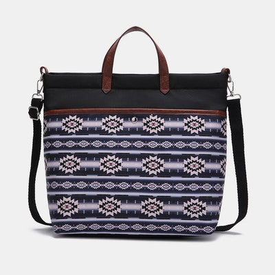Unique Boho Style Tote Bag Waterproof Top-Handle Satchel Purse