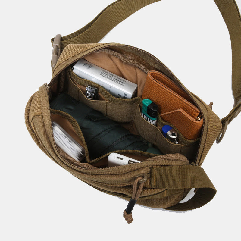 Lure Waist Bag Outdoor Mens Small Chest Bag Sling Bag